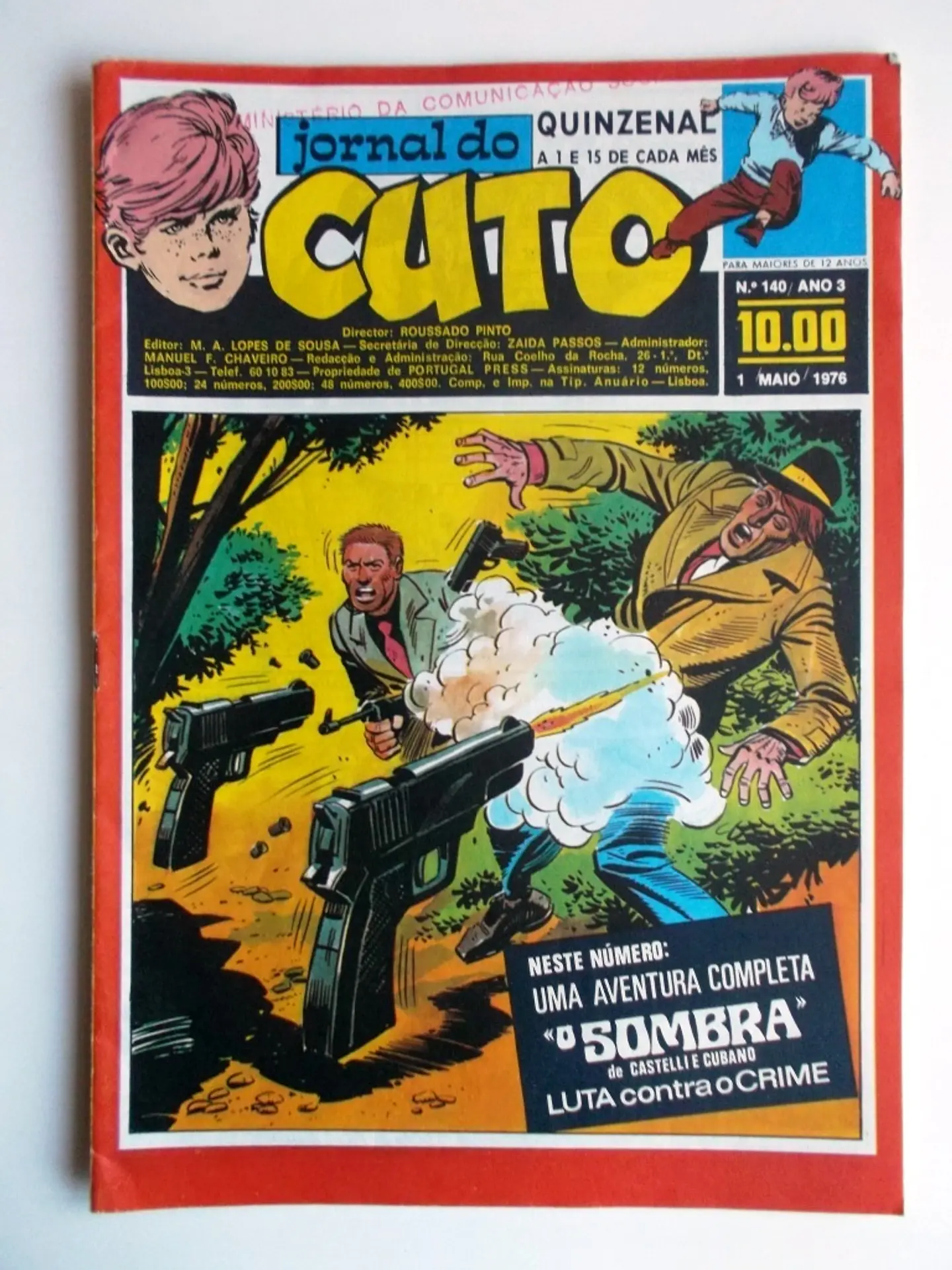 Jornal do Cuto 140 - O Sombra 1