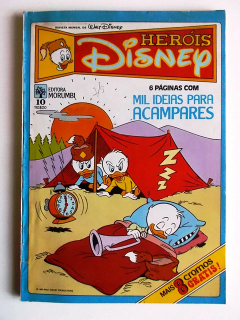 Heróis Disney 10 - Com cromos