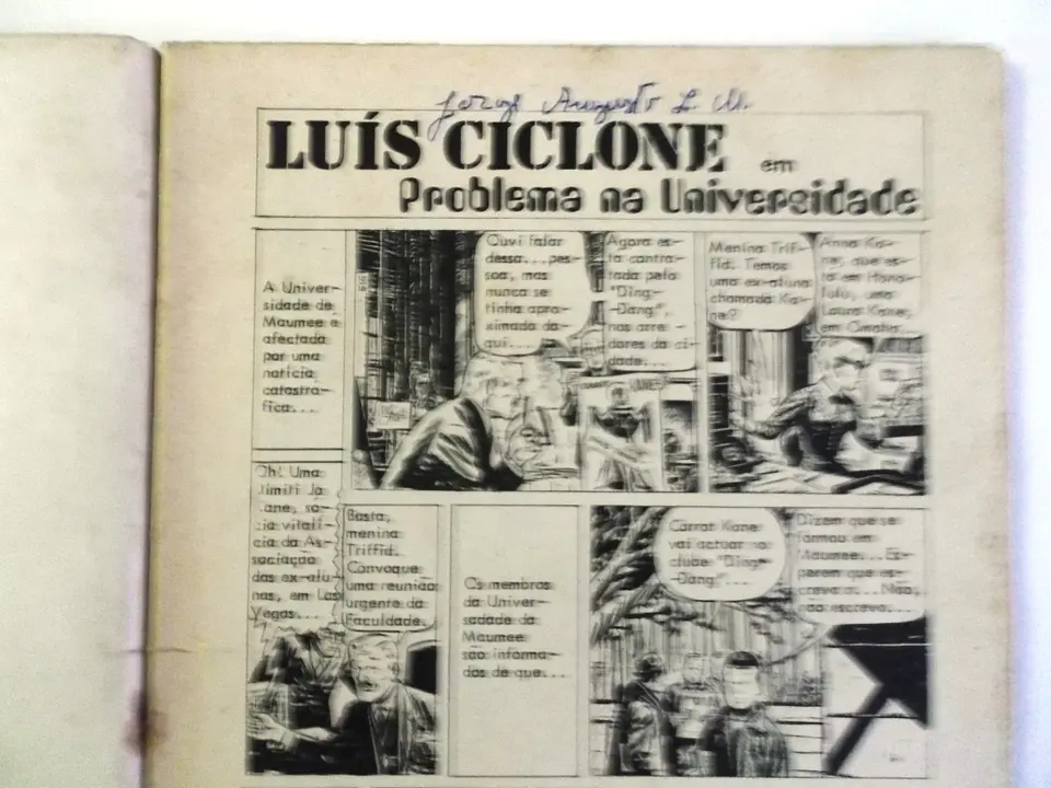 Mundo de Aventuras 1156 - Luís Ciclone 4
