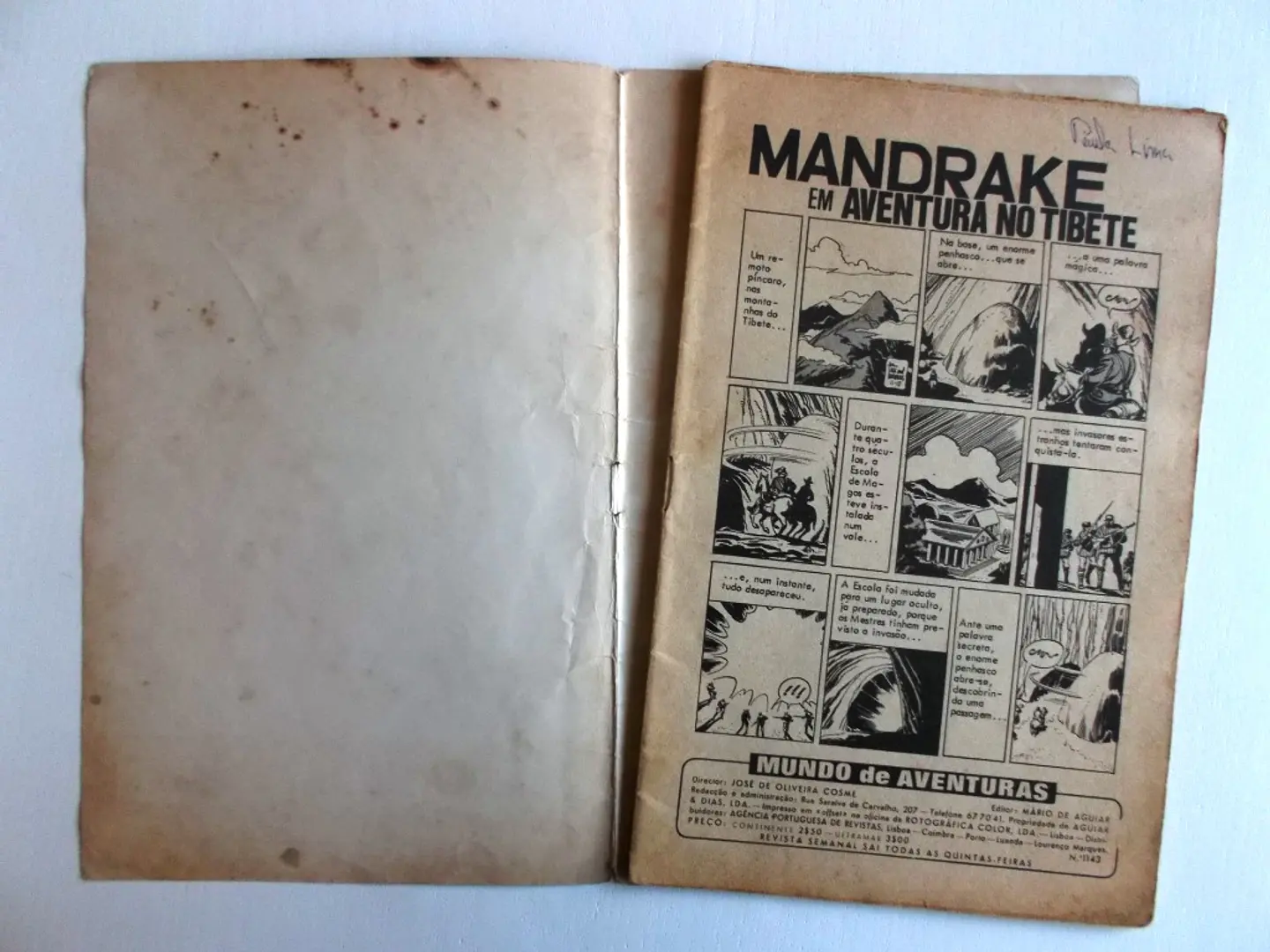 Mundo de Aventuras 1142 - Mandrake 4
