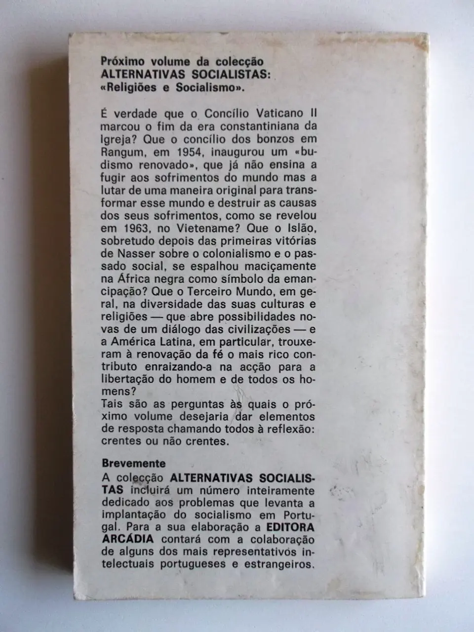 Alternativas ao Socialismo 2