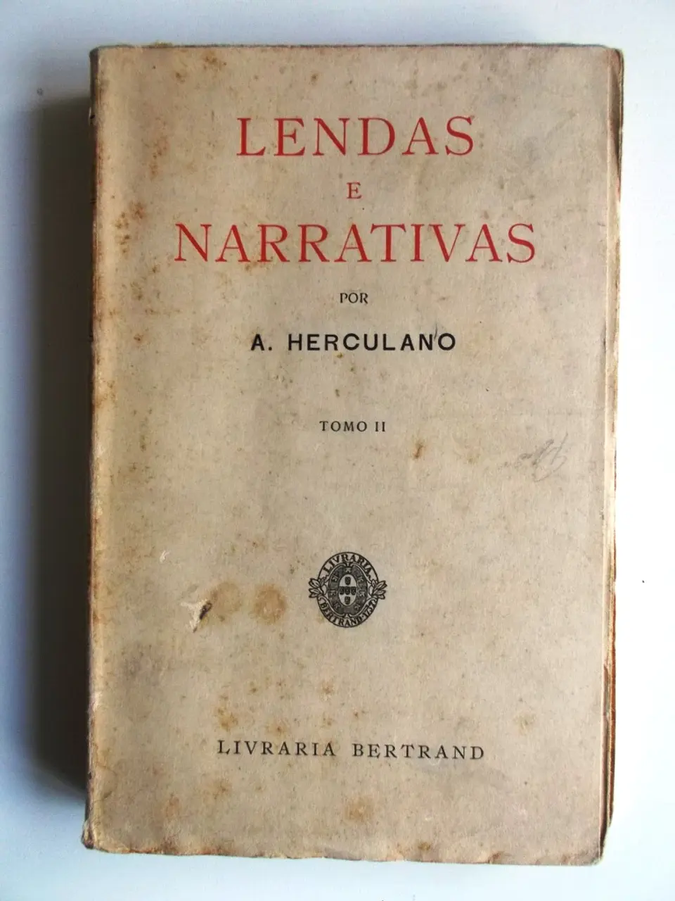 Lendas e narrativas - Tomo II 1