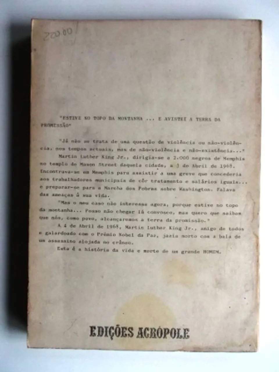 Martin Luther King , Jr. - Marcha para a liberdade 2