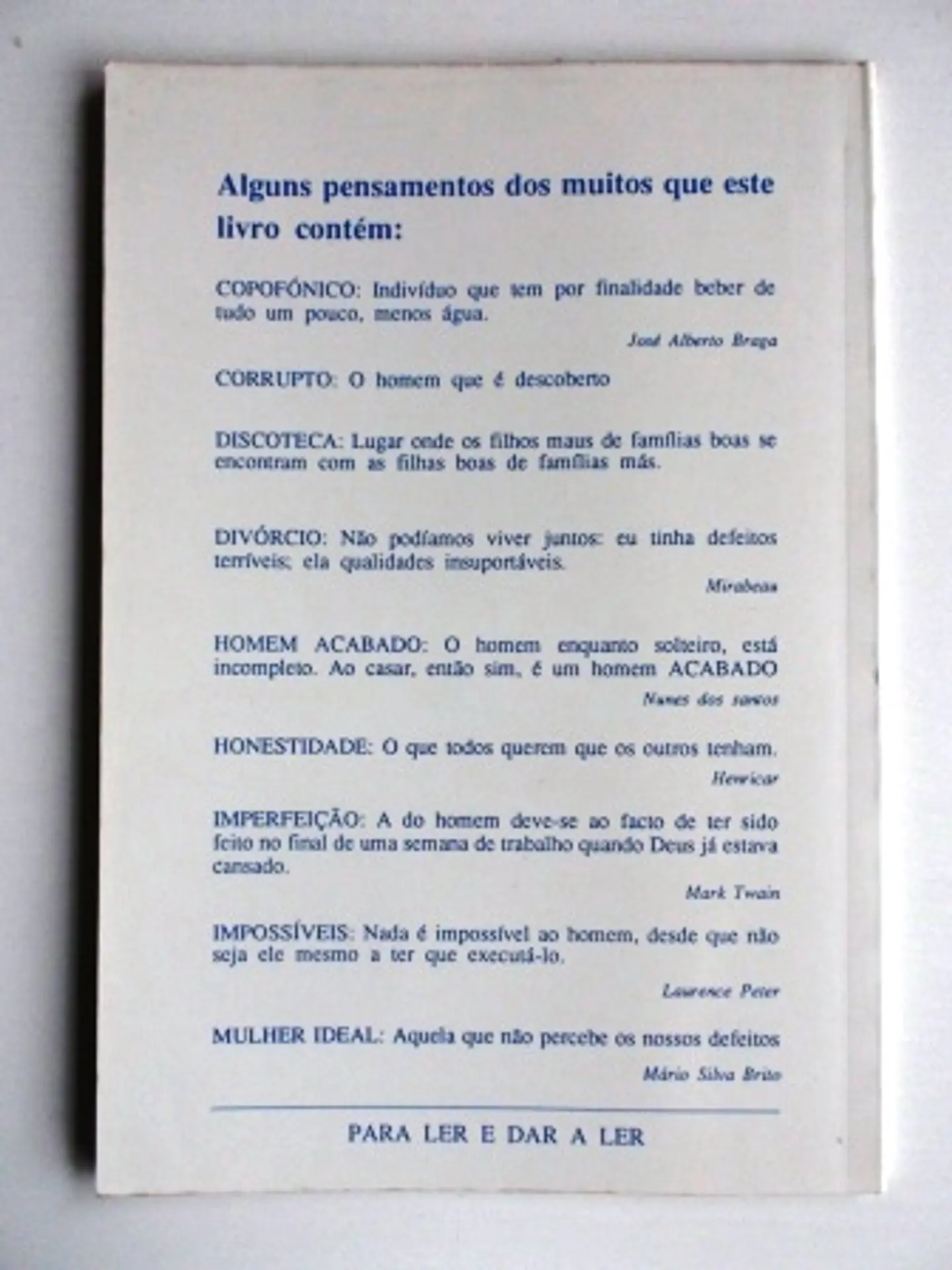 Humor de A a Z 2