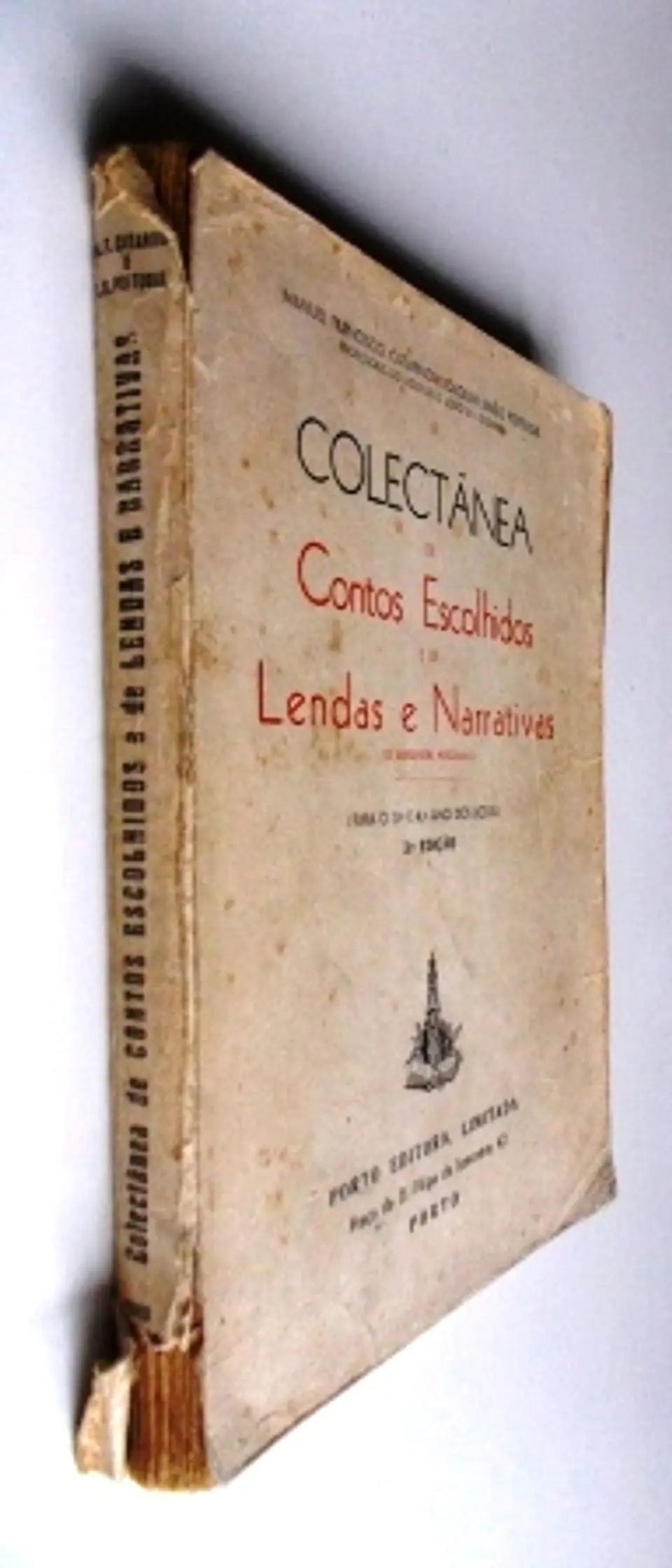 Colectânea de Contos Escolhidos e de Lendas e Narrativas de Alexandre Herculano 3