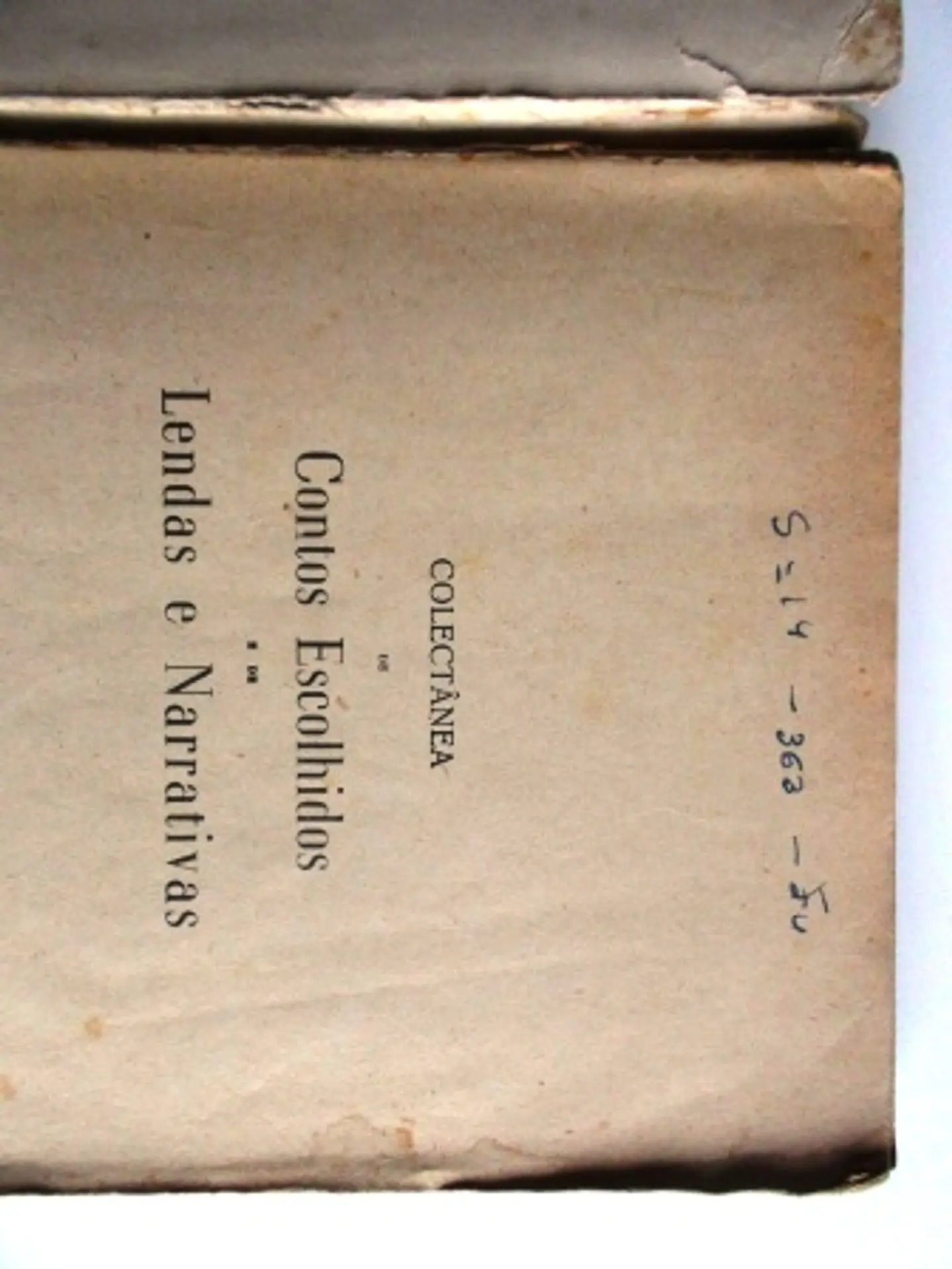 Colectânea de Contos Escolhidos e de Lendas e Narrativas de Alexandre Herculano 4