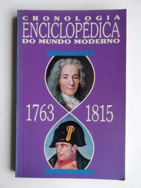 Cronologia Enciclopédica do Mundo Moderno 1763/1815