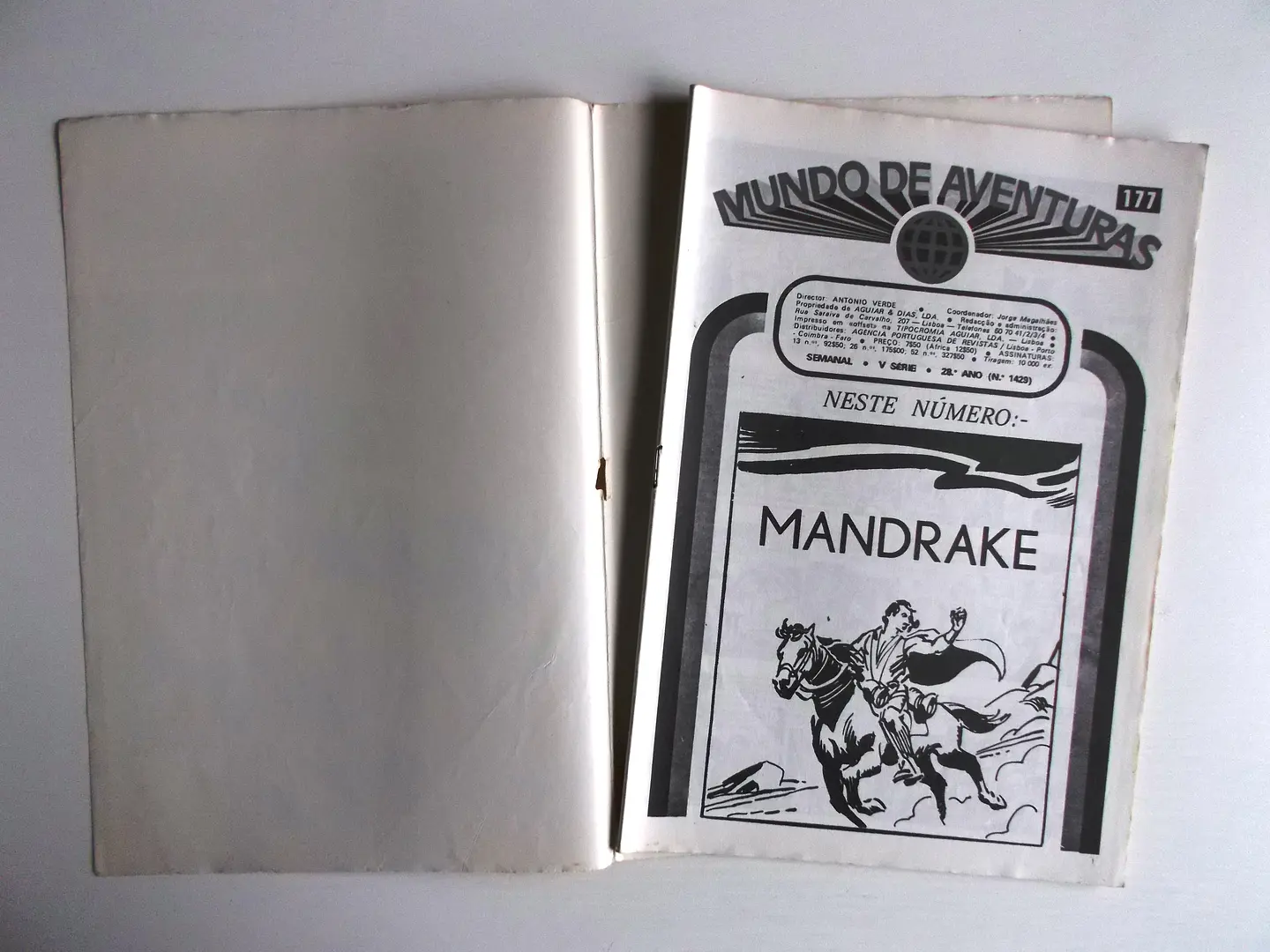 Mundo de Aventuras 177 - Mandrake 4