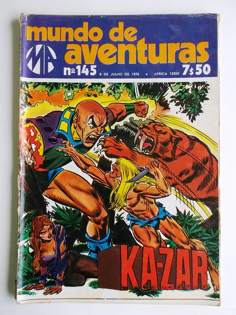 Mundo de Aventuras 145 - Ka-Zar