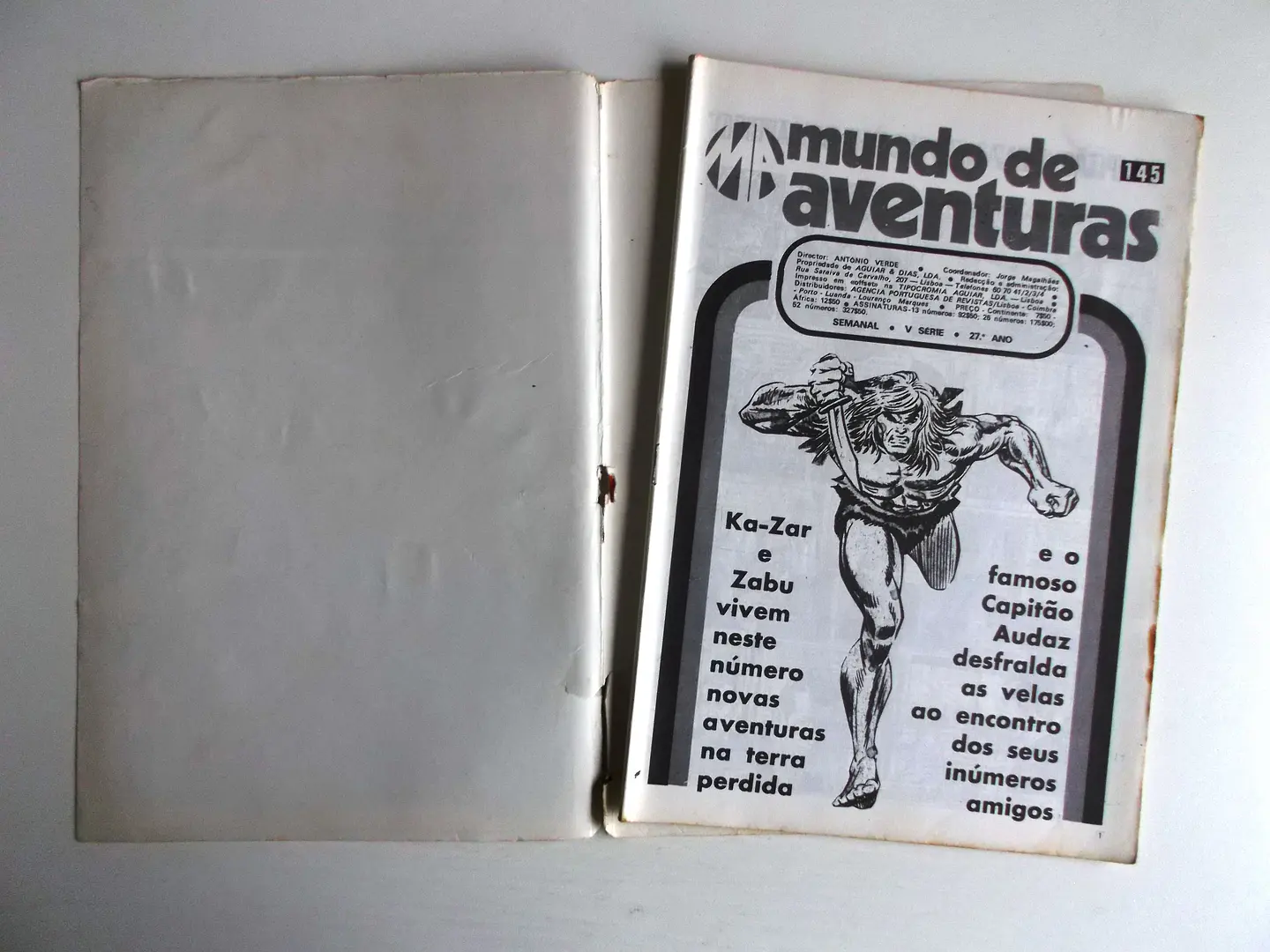 Mundo de Aventuras 145 - Ka-Zar 4