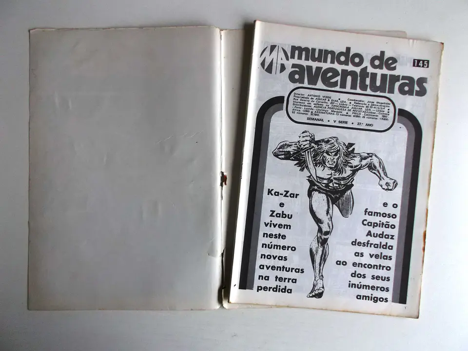 Mundo de Aventuras 145 - Ka-Zar 4