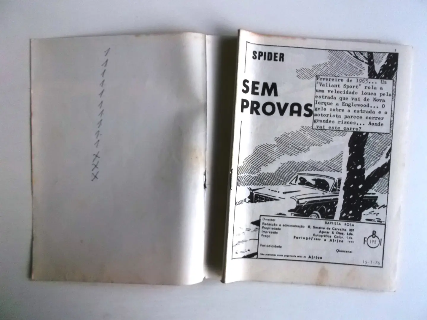 Aventuras do FBI 195 - Spider 3