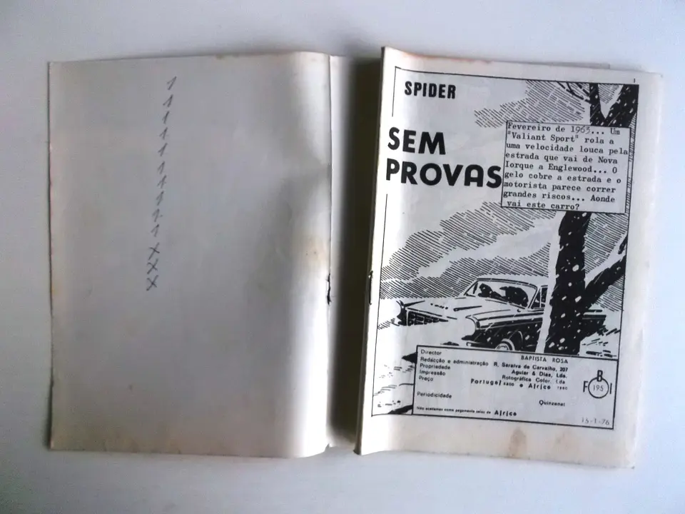 Aventuras do FBI 195 - Spider 3