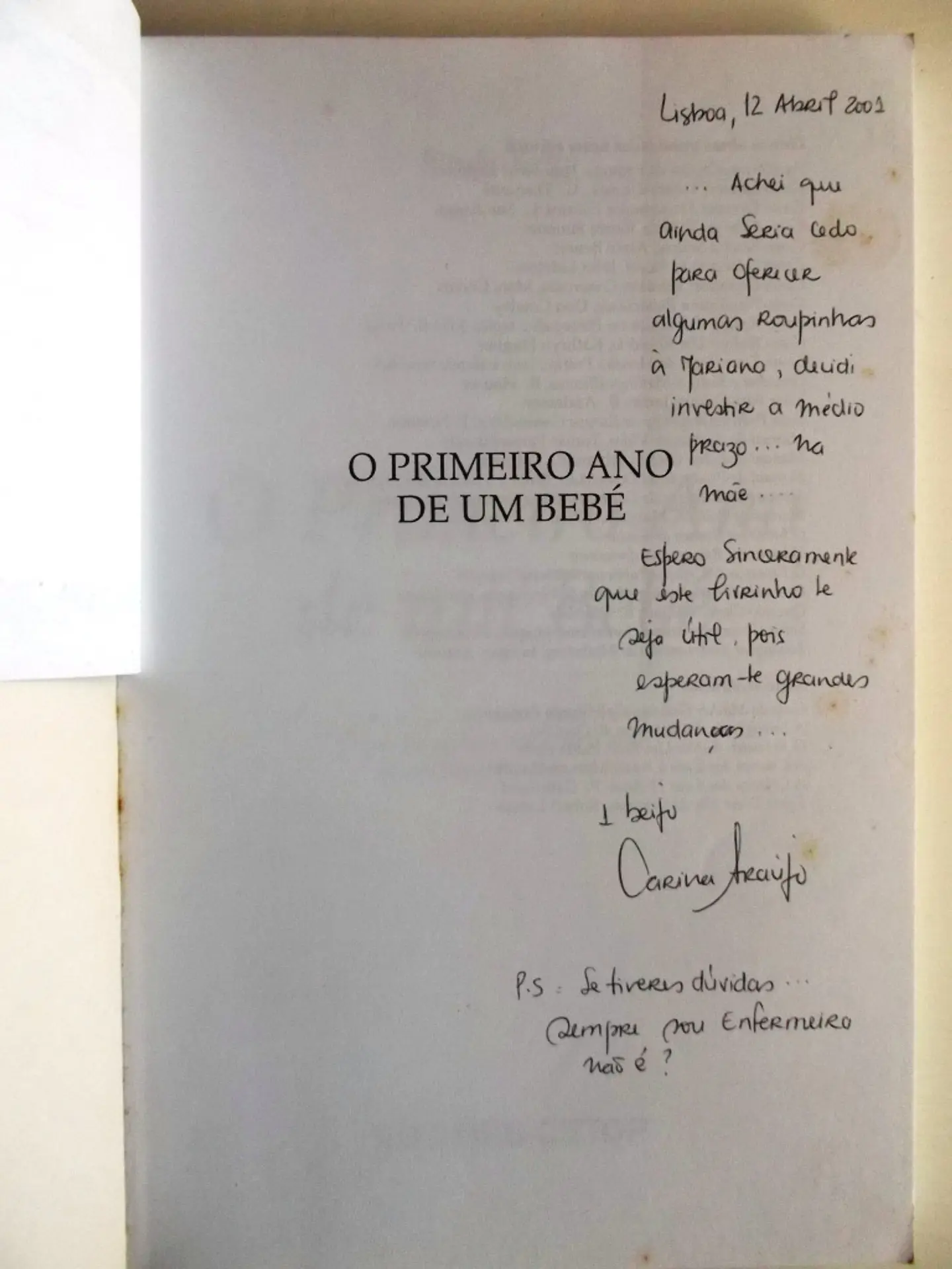O Primeiro ano de um bebé 4