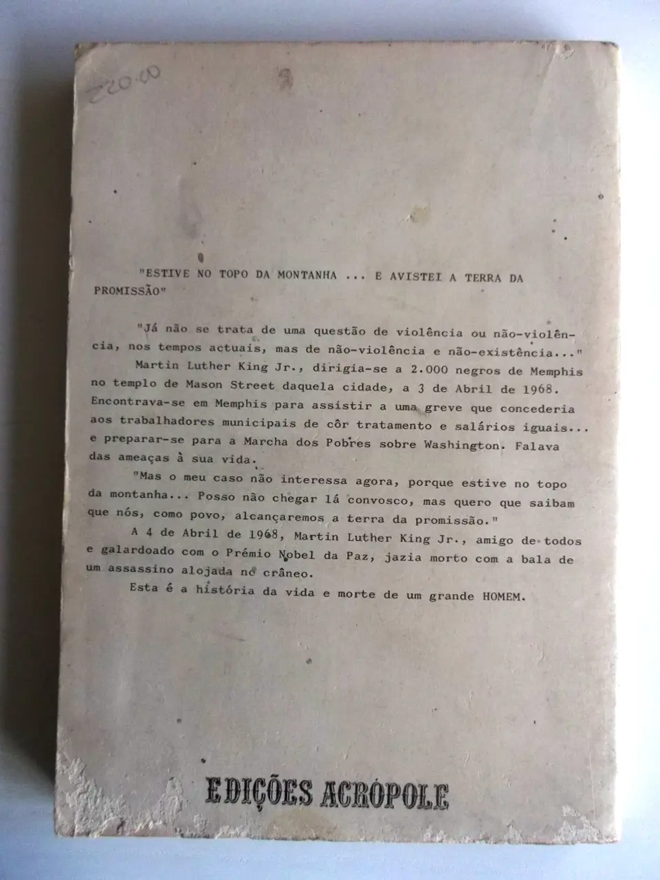 Martin Luther  King, Jr. - Marcha para a Liberdade 2