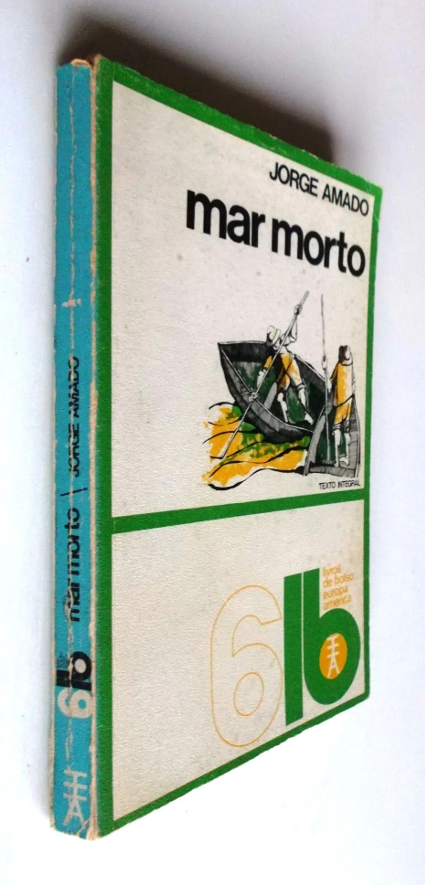 Livro de Bolso Europa América 006 - Mar morto - Jorge Amado 3