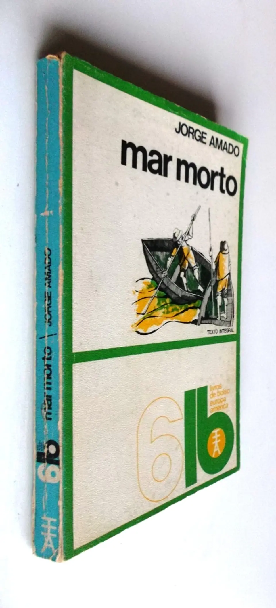 Livro de Bolso Europa América 006 - Mar morto - Jorge Amado 3