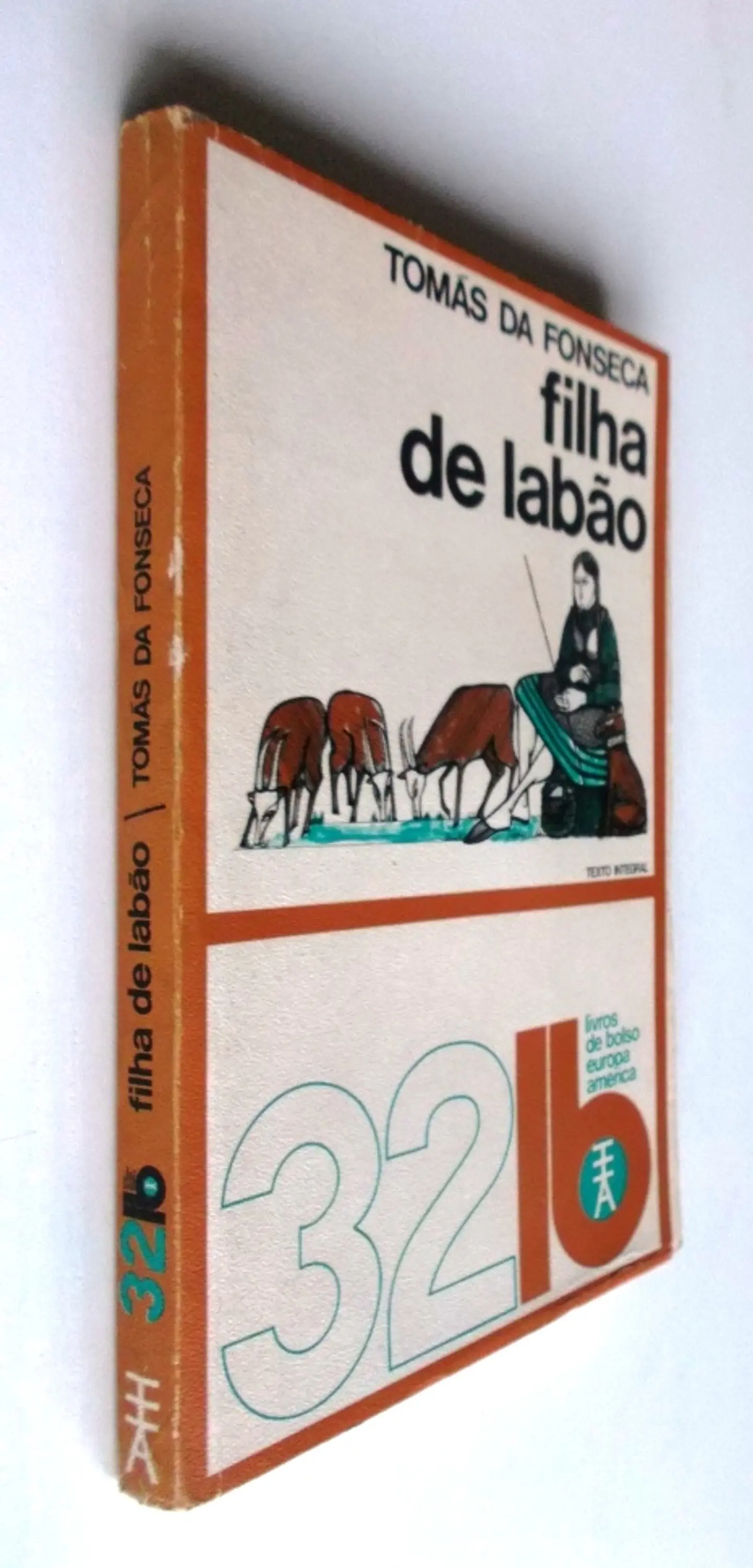 Livro de Bolso Europa América 032 - Filha de Labão - Tomás da Fonseca 3