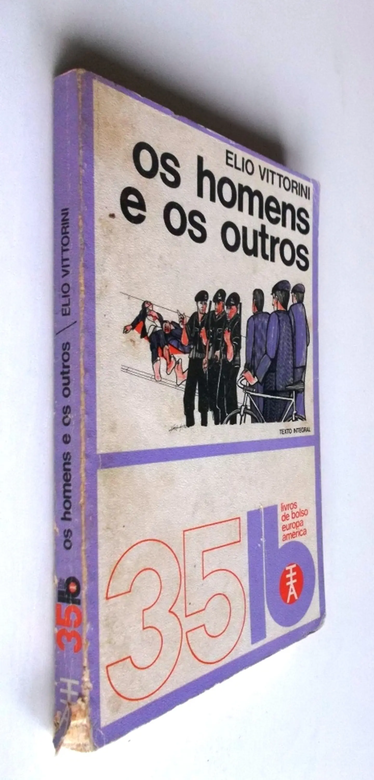 Livro de Bolso Europa América 035 - Os homens e os outros - Elio Vittorini 3