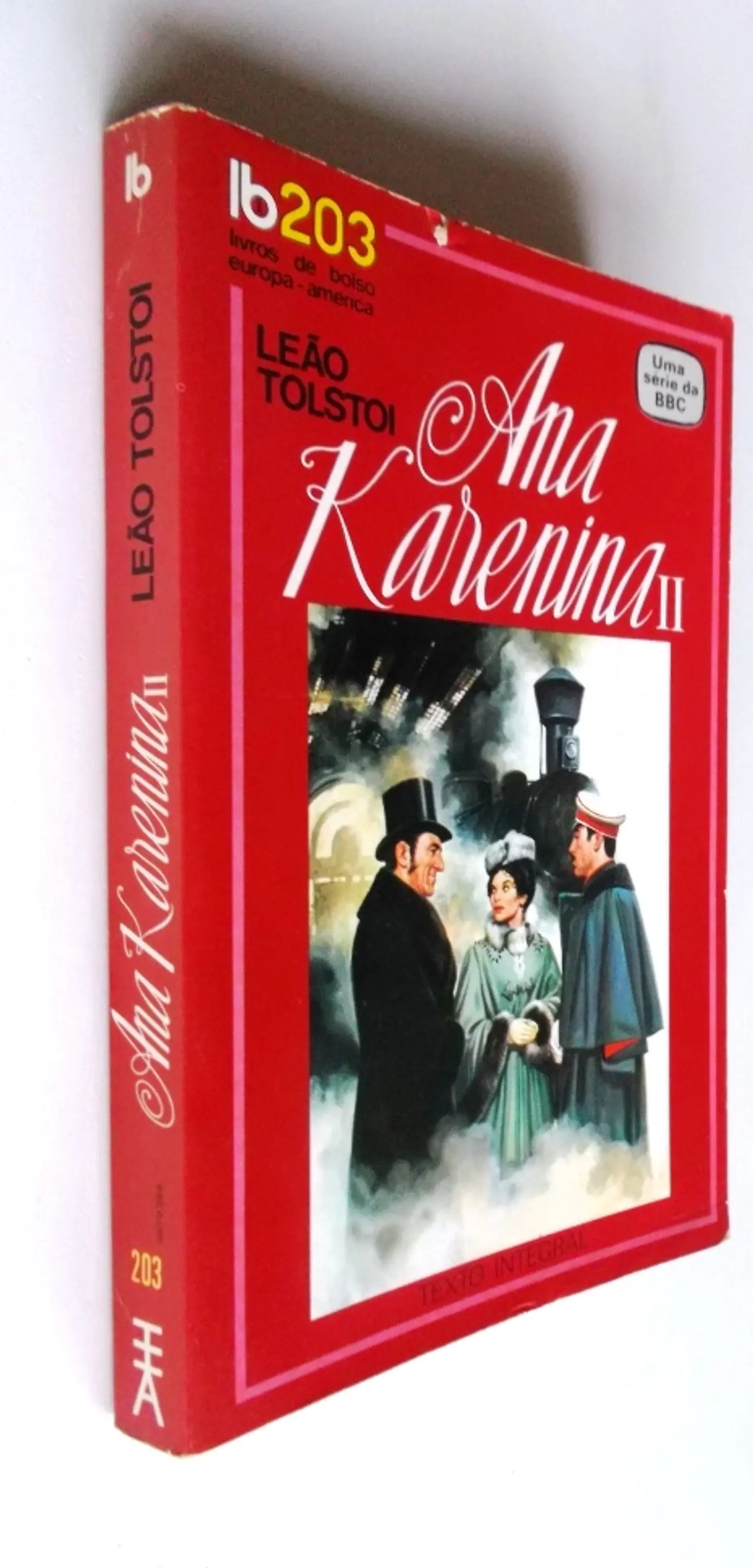 Livro de Bolso Europa América 203 - Ana Karenina II - Leão Tolstoi 3