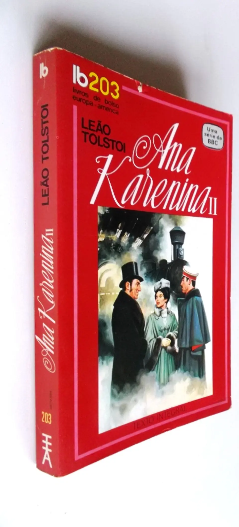 Livro de Bolso Europa América 203 - Ana Karenina II - Leão Tolstoi 3