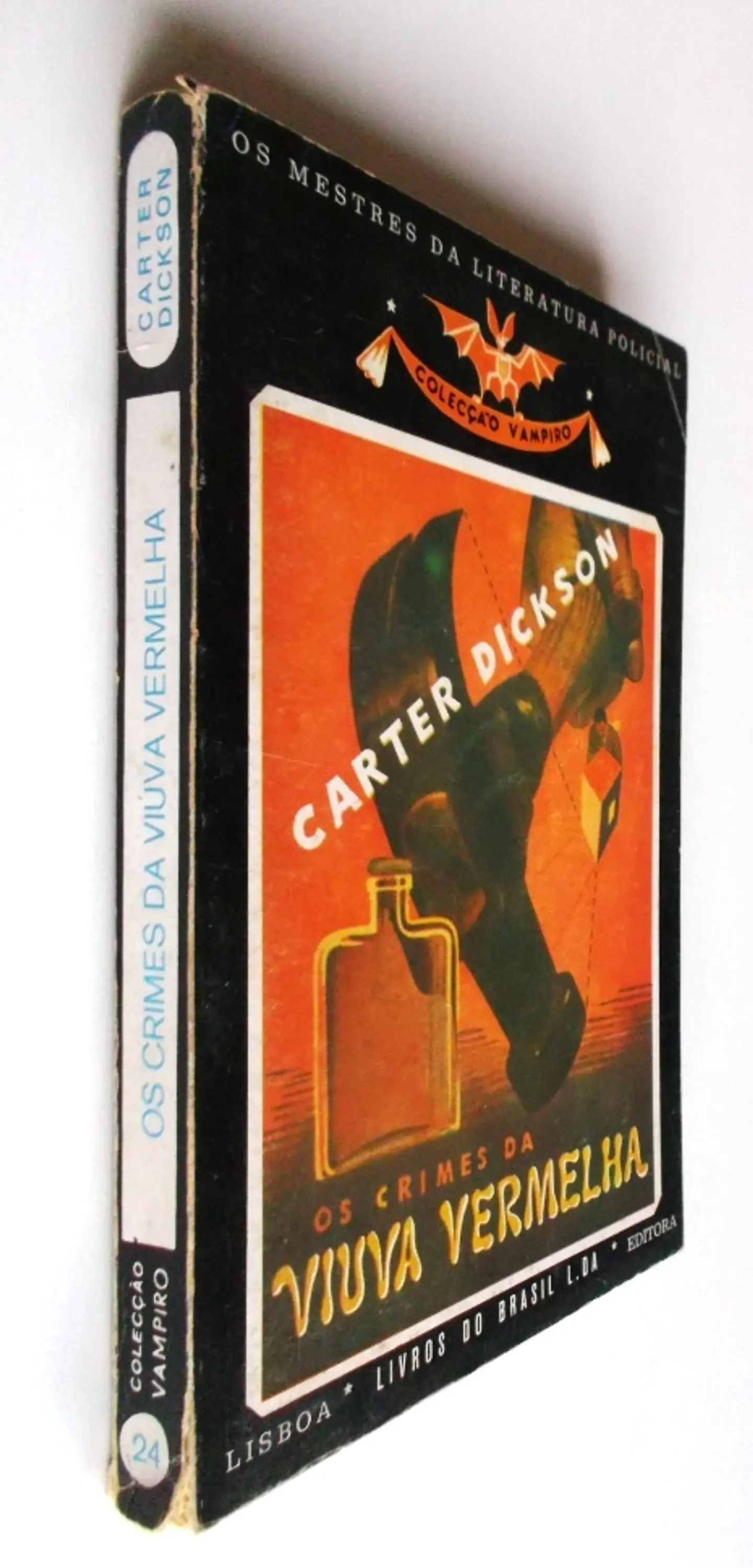 Vampiro 024 - Os crimes da viúva vermelha - Carter Dickson 3