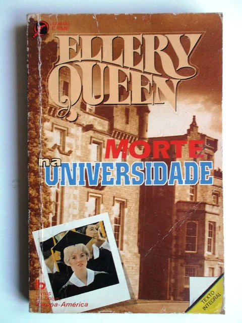 Clube do Crime 158 - Morte na universidade - Ellery Queen