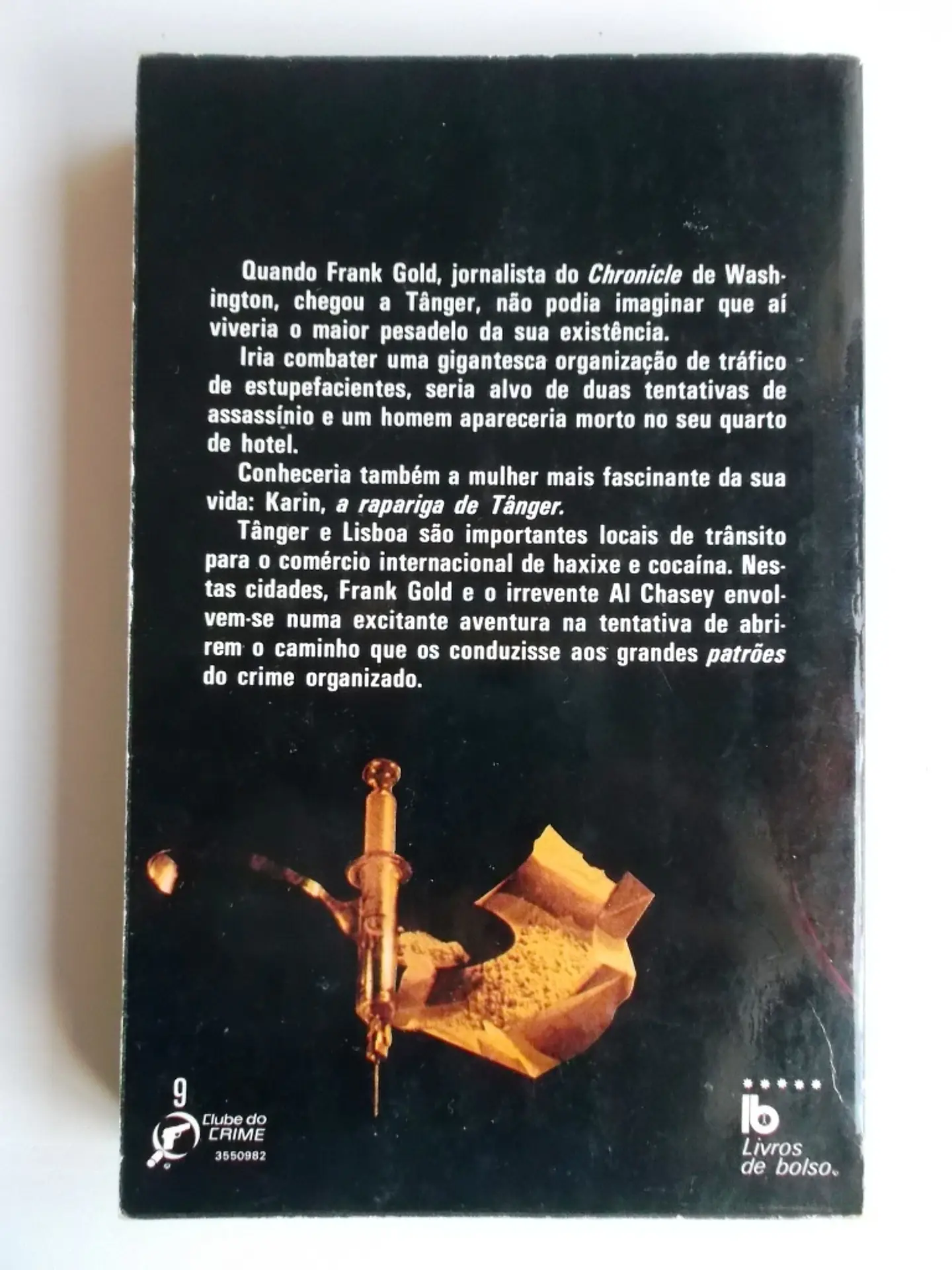 Clube do Crime 009 - A rapariga de Tânger - Frank Gold 2