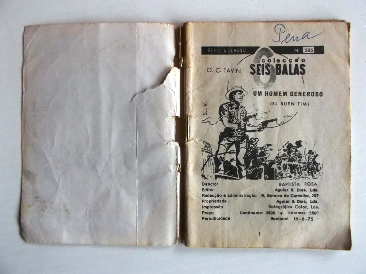 Colecção 6 Balas - 0585 4