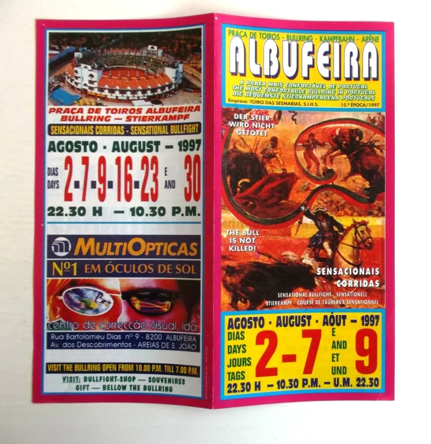 Corrida de Toiros - Albufeira - Agosto 1997 1