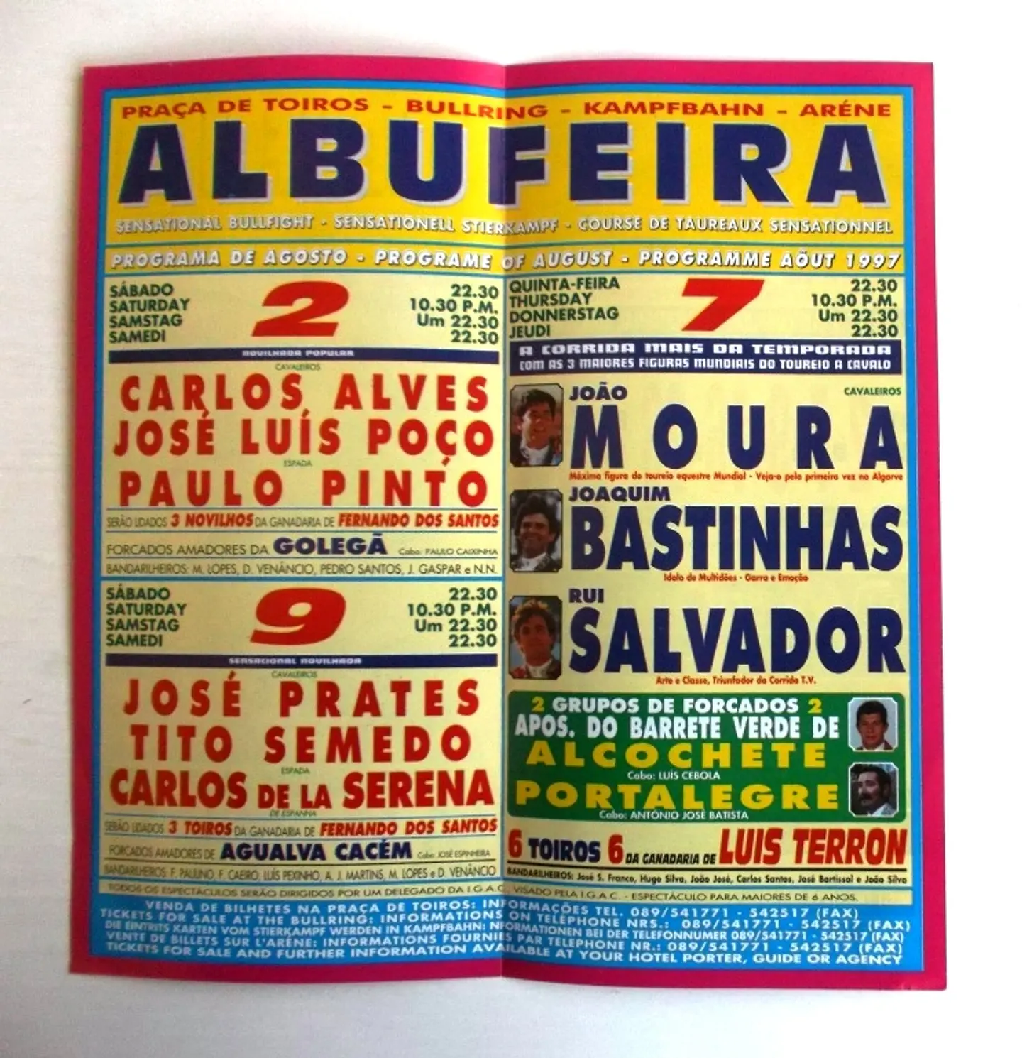 Corrida de Toiros - Albufeira - Agosto 1997 2
