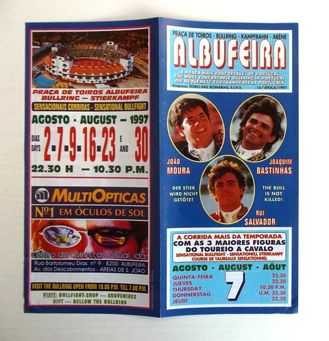 Corrida de Toiros - Albufeira - Agosto 1997