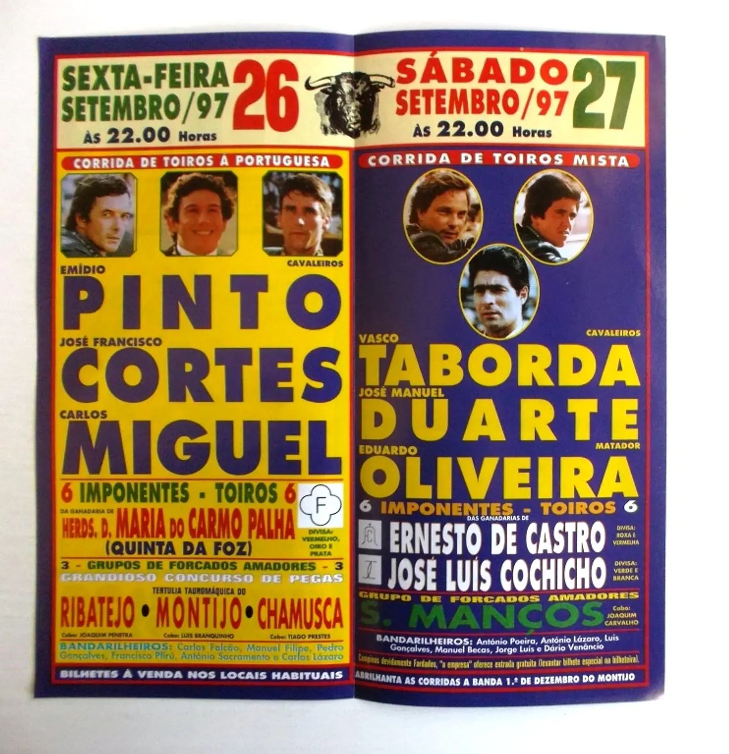 Corrida de Toiros - Montijo - Setembro 1997 2