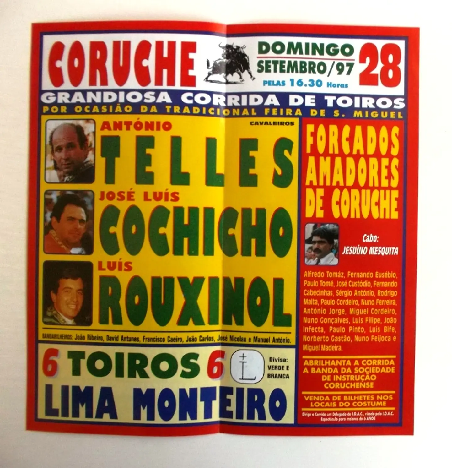 Corrida de Toiros - Coruche - Setembro 1997 2