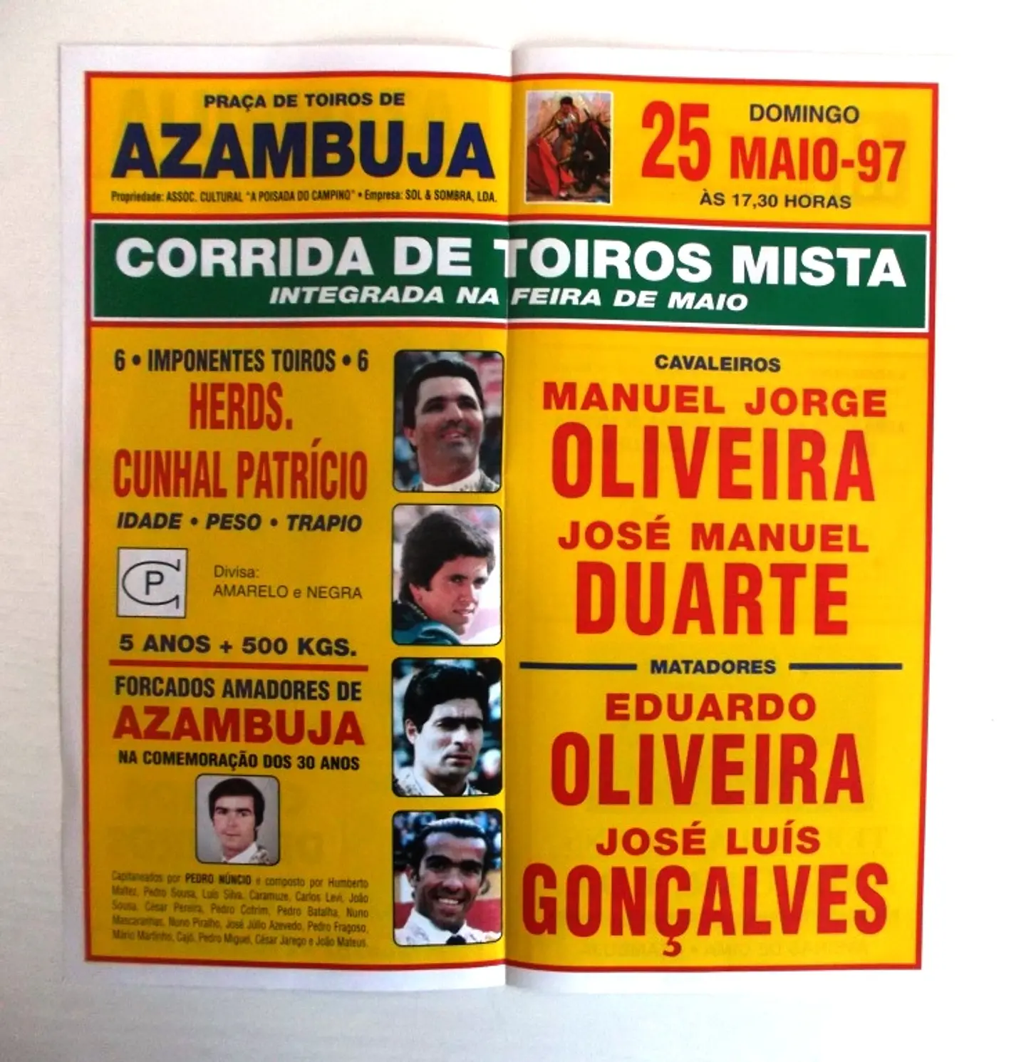 Corrida de Toiros - Azambuja - Maio 1997 2