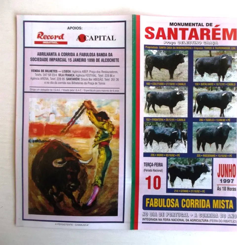 Corrida de Toiros - Santarém - Junho 1997 1