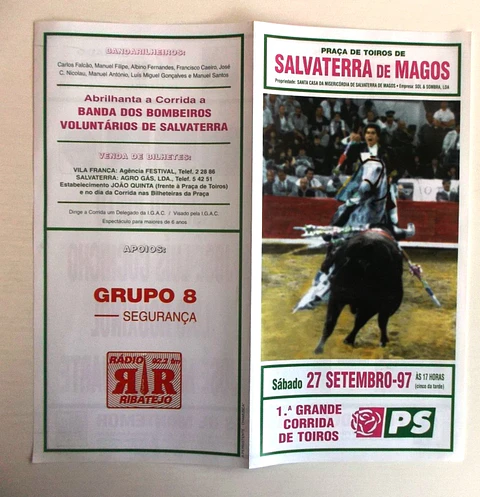 Corrida de Toiros - Salvaterra de Magos - Setembro 1997