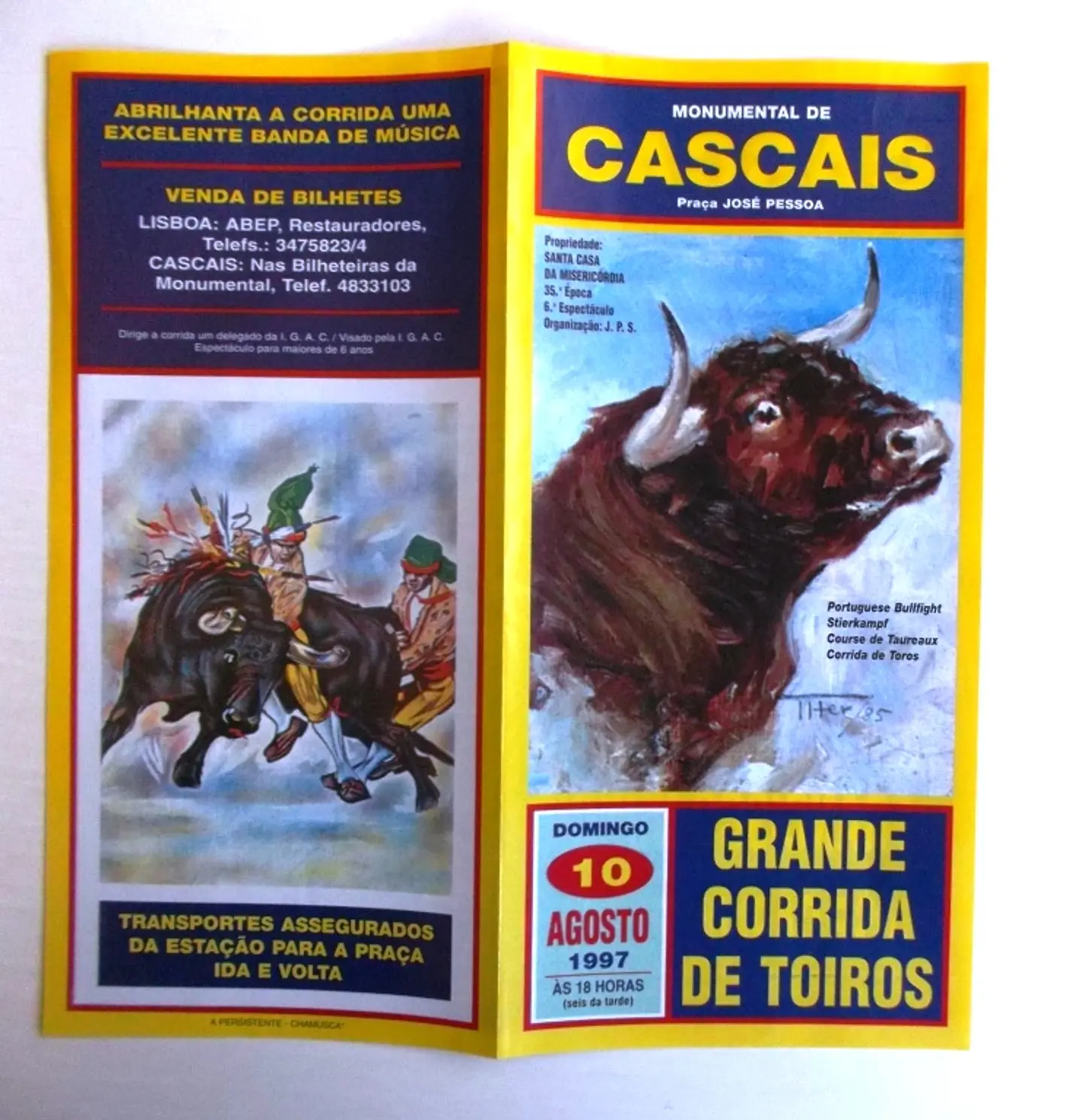 Corrida de Toiros - Cascais - Agosto 1997 1