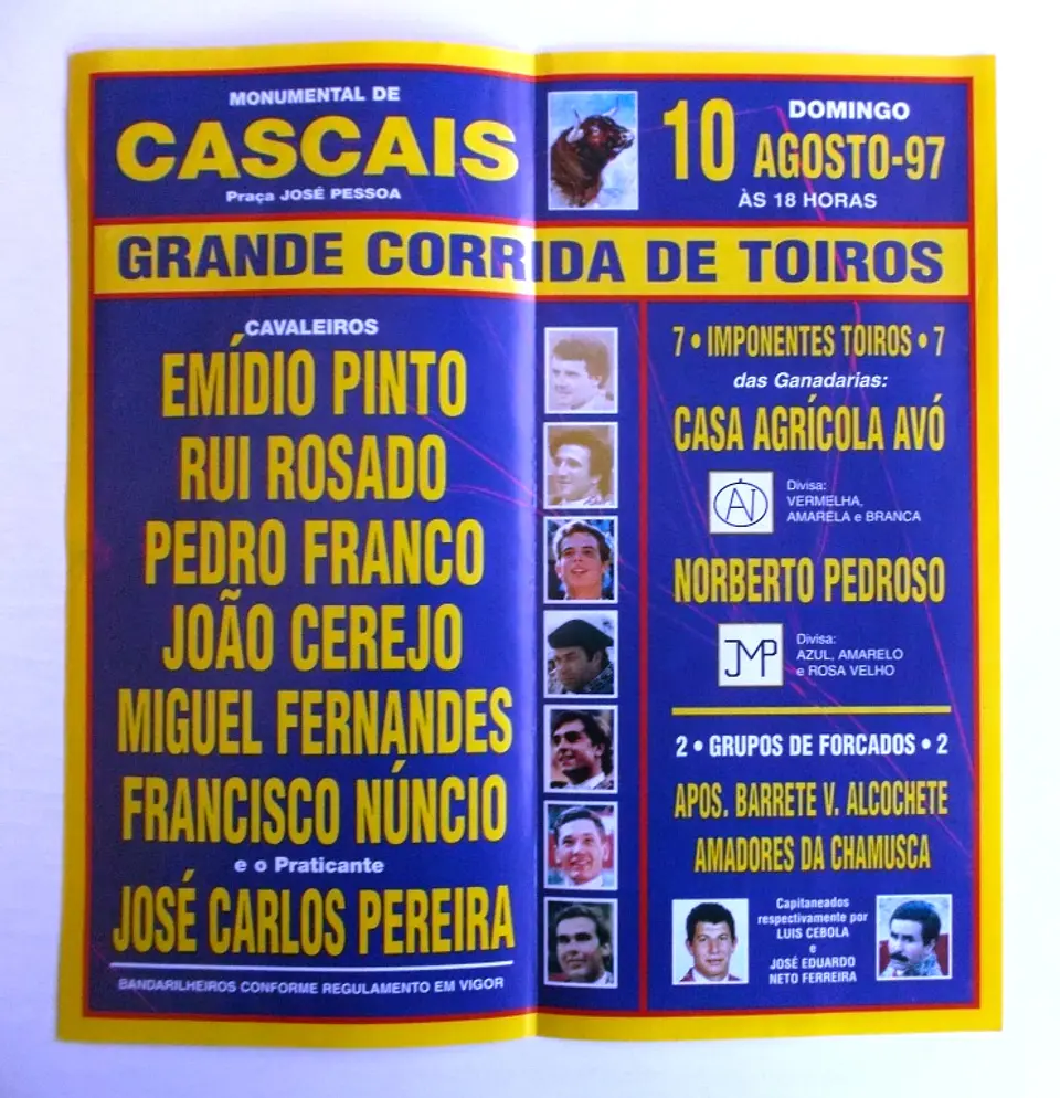 Corrida de Toiros - Cascais - Agosto 1997 2