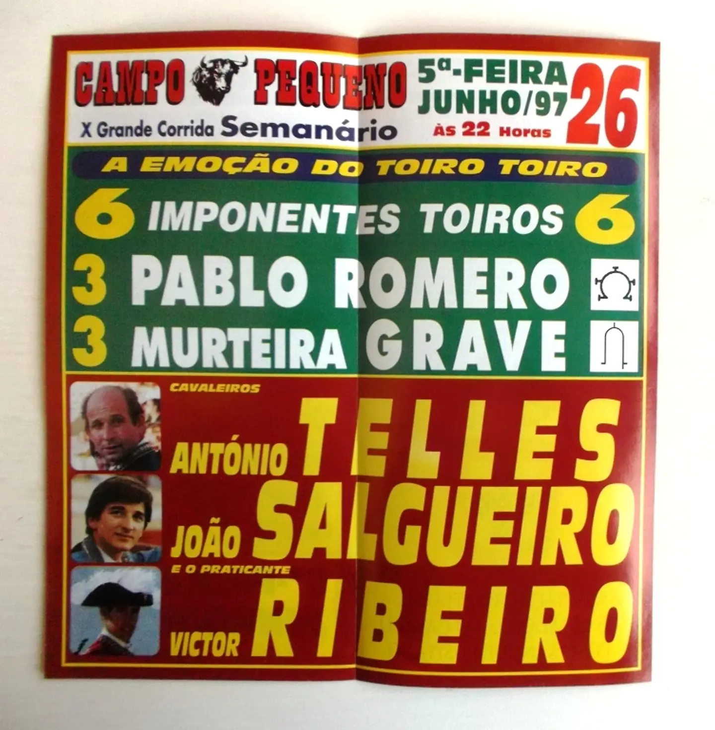 Corrida de Toiros - Lisboa - Junho 1997 2