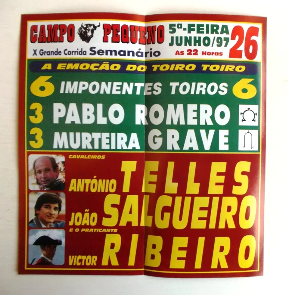 Corrida de Toiros - Lisboa - Junho 1997 2