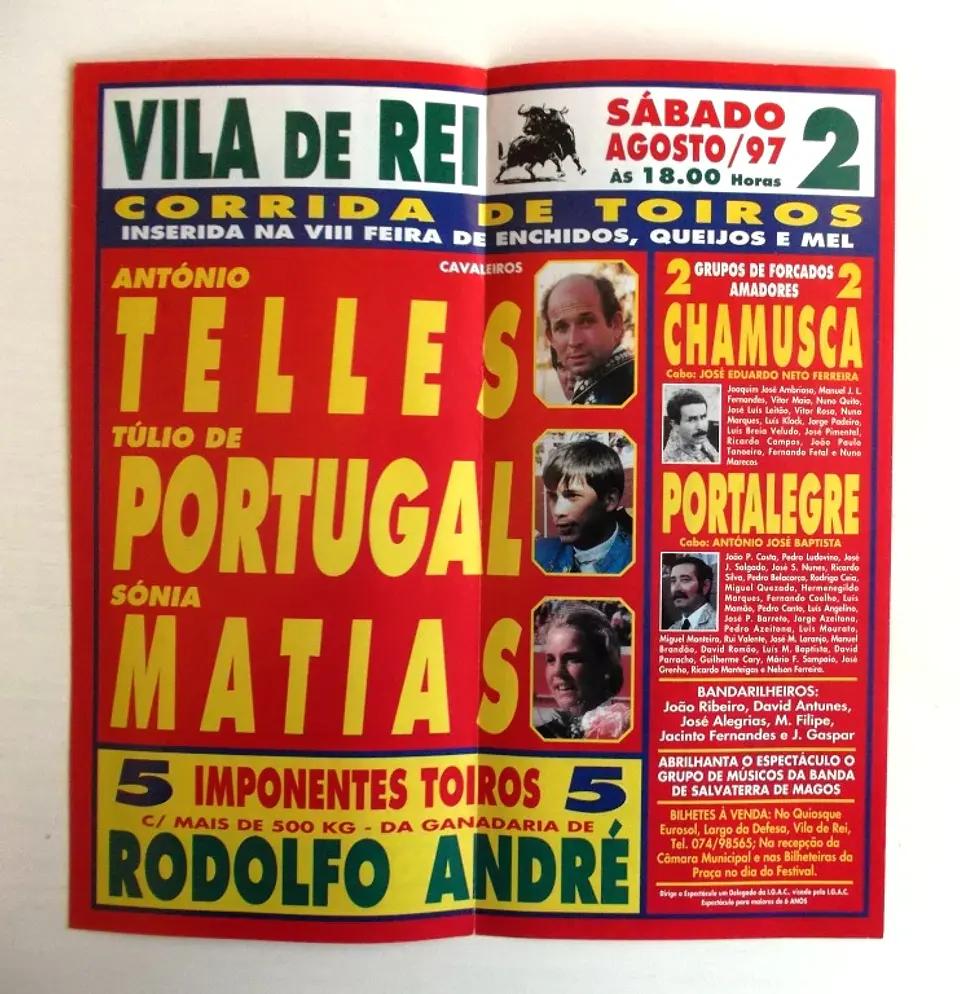 Corrida de Toiros - Vila de Rei - Agosto 1997 2