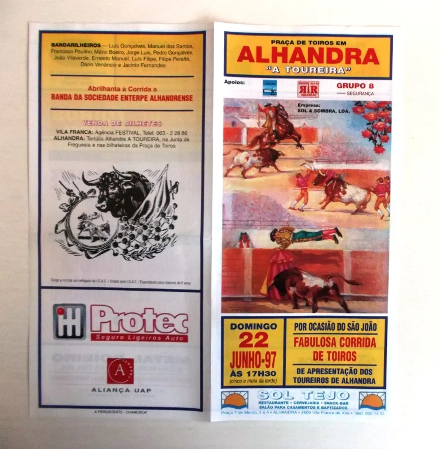 Corrida de Toiros - Alhandra - Junho 1997 1
