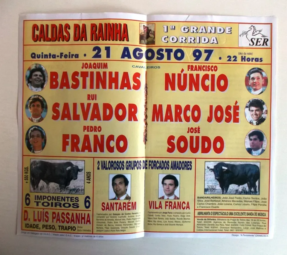 Corrida de Toiros - Caldas da Rainha - Agosto 1997 2