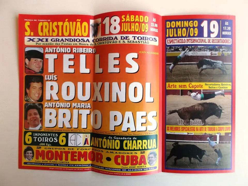 Panfleto Corrida de Toiros - S. Cristóvão - Julho 2009 2