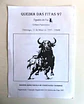 Panfleto Corrida de Toiros - Figueira da Foz - Maio 1997 - thumbnail 1