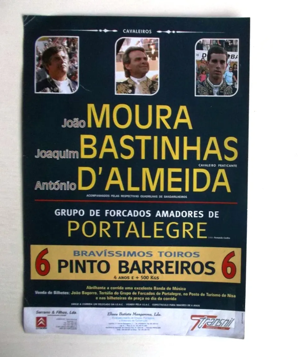 Panfleto Corrida de Toiros - Nisa - Junho 2007 2