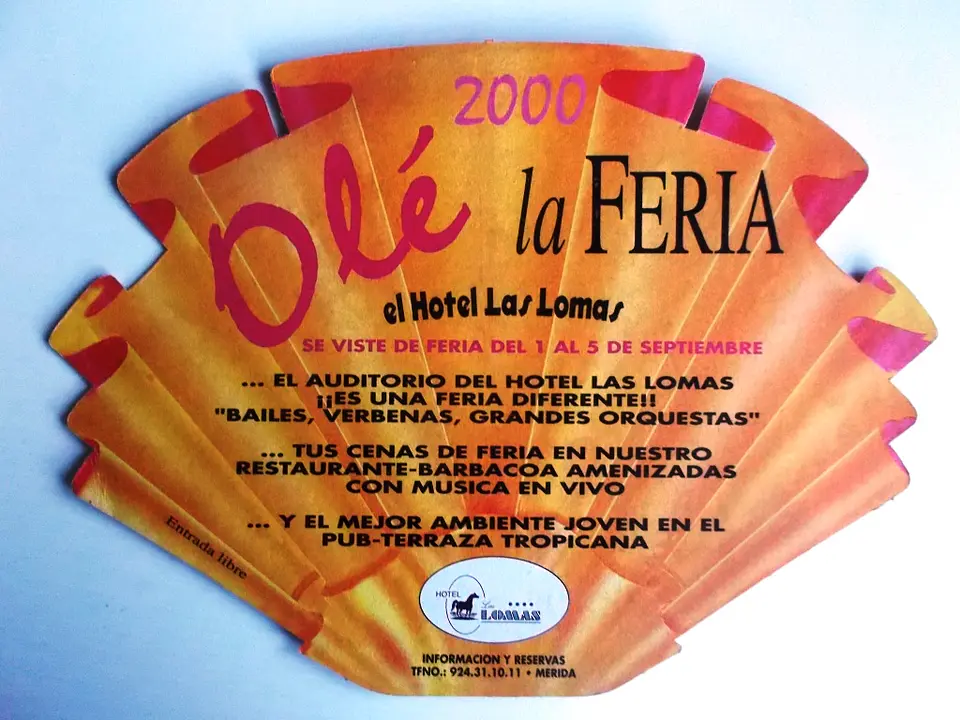 Panfleto Corrida de Toiros - Mérida - Setembro 2000 2