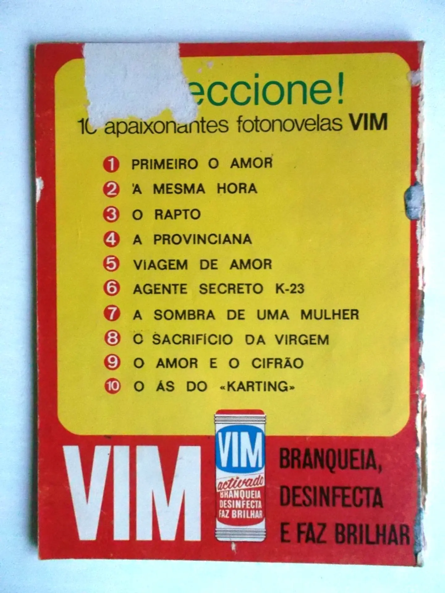 Fotonovelas VIM 7 2