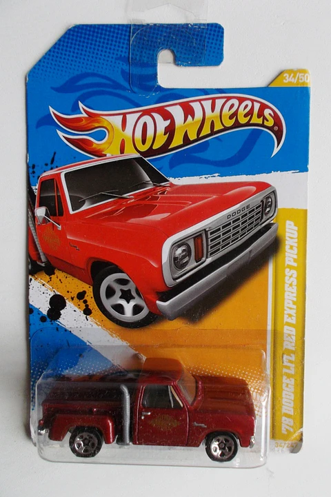´78 Dodge Li,l Red Express Pickup